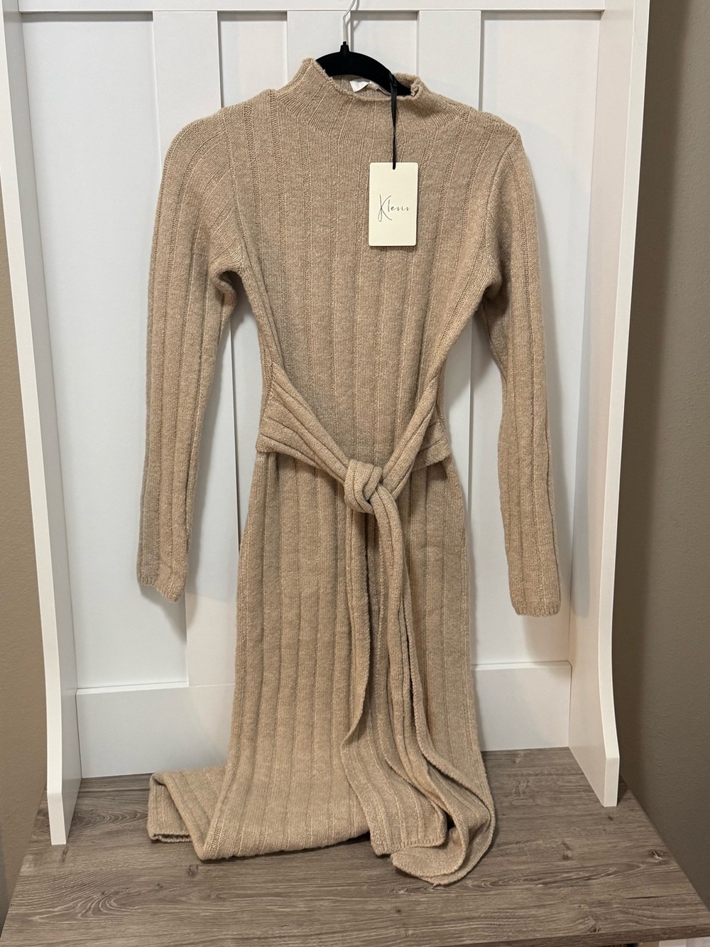 Klesis Ribbed Sweater Maxi Dress 🆕